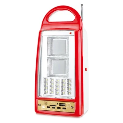 Éclairage de secours avec radio